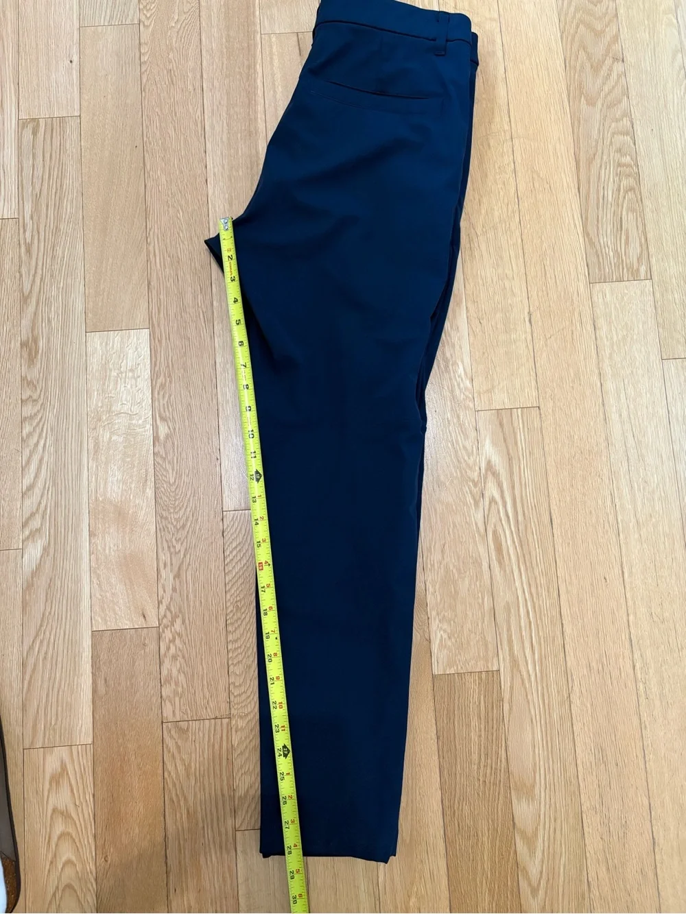Lululemon Commission Slim Pant 31 Navy Warpstreme Chino Trouser LM5522S